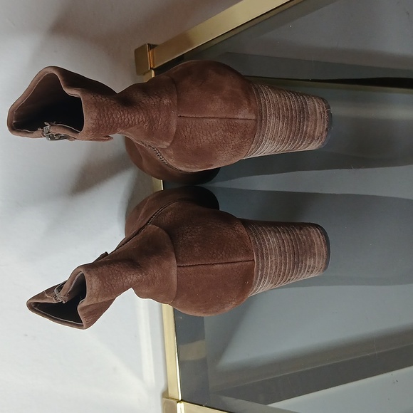 Cole Haan nike air Cassidy brown ankle booties size 10 - Picture 4 of 16